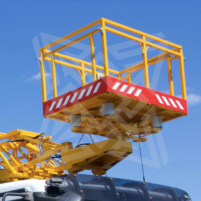 Механізм повороту люльки (кошика) автовишки АП-18 (поворотна основа)